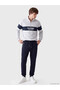 Quality Parts from Çelebi Store Men's Sweatshirt with Stand Collar Color Block - 3