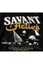 Men's Oversized Black Savant Active Printed 3-Thread Brushed Cotton Crew Neck Streetwear Vintage Design. - 3