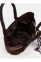 Freezen Store: Women's Shoulder Bag with Suede-Look Finish and Ornament. - 5