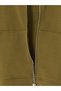 Peak New Season Green Hooded Men's Zippered Sweatshirt - 8