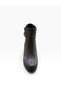 Women's Chunky Heel Embellished Winter Boots - 2