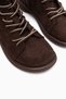 Florine Coffee Suede Double-Laced Women's Boots - 4