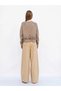 New season women's knit blouse with bicycle neckline and lace details 190869 - 4