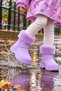 Koko Waterproof, Non-Slip, Fur-Lined, High-Top Girls' Eva Rain and Snow Boots. - 2