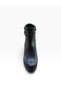 Women's Chunky Heel Embellished Winter Boots - 2