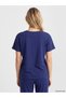 Peak New Season Navy Blue Bear Teddy Print Pajama Set - 4