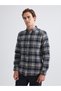 Peak New Season Regular Fit Plaid Gabardine Men's Shirt
