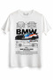 Bmw M4 Gt4 G82 Technical Drawing Dtg Printed T-Shirt