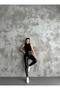 Leather Inside Velvet Slim High Leggings - 7