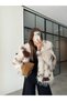 PATTERNED SHawl Collar FUR
