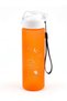 Polycarbonate Bottle 500 ml Elephant Pattern Neon Orange - 2