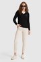 Women's Black V-Neck Basic Sweater 50327575-Vr046 - 5