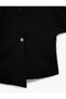 Crepe Sleeveless V-Neck Accessory Buttoned Wrap Vest - 5
