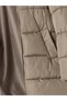 Peak New Season Beige Hooded Women's Puffer Jacket - 8