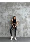 Leather Inside Velvet Slim High Leggings - 8