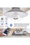 مصباح LED موسيقي مزود بمكبر صوت بلوتوث مدمج، مصباح ذكي لاسلكي مع جهاز تحكم عن بعد. - 6