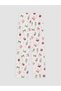 Peak New Season Ecru Shirt Collar Patterned Women's Pajama Set - 5