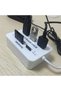 قارئ بطاقات ومحور USB بثلاثة منافذ، قارئ بطاقات ذاكرة خارجي عالي السرعة (MS، Micro SD، SD/MMC، M2، TF C). - 5
