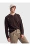 Rmz Gi̇yi̇m Farkiyla Zero Roba Collar Embroidered Men's T-Shirt