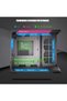 علبة كمبيوتر ESGAMING Zero M-ATX، تصميم ميني تاور، تدفق هواء ممتاز، مخصصة للألعاب. |   8 °   قاعدة مائلة |   بانورامي V - 5