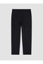Peak New Season Navy Blue Textured Fabric Men's Trousers. - 3