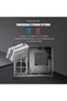 علبة كمبيوتر ESGAMING Zero M-ATX، تصميم ميني تاور، تدفق هواء ممتاز، مخصصة للألعاب. |   8 °   قاعدة مائلة |   بانورامي V - 6