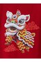 Peak New Season Red Crew Neck Printed Children's T-Shirt - 3