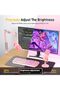 ميكروفون ألعاب XLR/USB مع برنامج، ميكروفون ديناميكي للكمبيوتر مع إضاءة RGB للبث المباشر والبودكاست - 5
