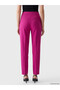 Peak New Season Fuchsia High-Waisted Women's Cigarette Pants. - 4