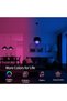 لمبات إضاءة LED على شكل كرة، متوافقة مع أليكسا، قاعدة E27، G80، 6 واط، لمبة إضاءة ذكية، لمبة إضاءة متغيرة الألوان، إضاءة بيضاء دافئة، 2 - 6