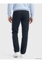 Özmarka New Season Navy Blue Regular Fit Men's Chino Trousers - 8