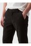 Peak New Season Khaki Regular Fit Textured Men's Trousers - 3