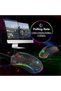 فأرة ألعاب للكمبيوتر M711، فأرة سلكية، 7 أزرار قابلة للبرمجة، فأرة بإضاءة RGB قابلة للتخصيص. - 7