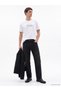 Peak New Season White Crew Neck Men's T-Shirt - 2