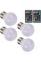 مصابيح RGB متغيرة الألوان مع جهاز تحكم عن بعد، مصباح E27، مصباح LED زخرفي، 40 واط، 85-265 فولت. - 2