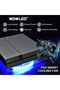 حامل مروحة تبريد LED RGB USB من WF، جهاز تحكم عن بعد لاسلكي، ملحقات إضاءة LED متعددة الألوان - 4