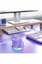 فأرة مريحة، فأرة لاسلكية عمودية بإضاءة خلفية RGB، قابلة لإعادة الشحن، تدعم تقنية البلوتوث (5.2 + 3). - 7