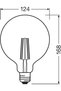 مصباح LED ذكي بتقنية الواي فاي، قاعدة: E27، إضاءة بيضاء دافئة، 2400 كلفن، 5.50 واط، بديل لـ - 7