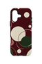 غطاء هاتف iPhone 16 Plus من Vorian، تصميم مزدوج الطبقات، لون "ميرلو" (Merlot). - 4