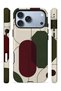 iPhone 18 Pro Vorian Double-Layer Ivory Relief Case - 2