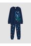 Rmz Gi̇yi̇m Farkiyla Printed Boys' Pajama Set - 2