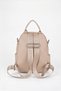 Women's Lemur Vizon Faux Leather 3-Compartment Multi-Pocket Crossbody Bag with Zipper Closure, Suitable for Back and Shoulder Use. - 4