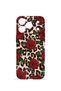 iPhone 17 Pro Vorian Camera Protective Case with Rose and Leopard Print.