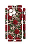 iPhone 12 Pro Max Vorian Camera Protective Case with Rose and Leopard Print. - 2