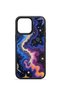 iPhone 15 Pro Max Vorian Black Hole Case, Blue and Purple Galaxy River Design. - 2