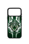 iPhone 18 Pro Vorian Black Hole Case, Green and Black Crocodile Pattern. - 2