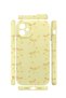 iPhone 11 Vorian Camera Protective Case, Butter Yellow, with Daisy Bows. - 2