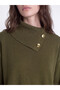 Rmz Gi̇yi̇m Farkiyla Fisherman Roba Collar Women's Knitwear Sweater - 3