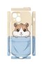 iPhone 14 Plus Vorian Camera Protective Case, Pocket Hamster Design. - 2