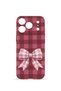 iPhone 18 Pro Vorian Camera Protective Case with Cherry and Bowknot Design.